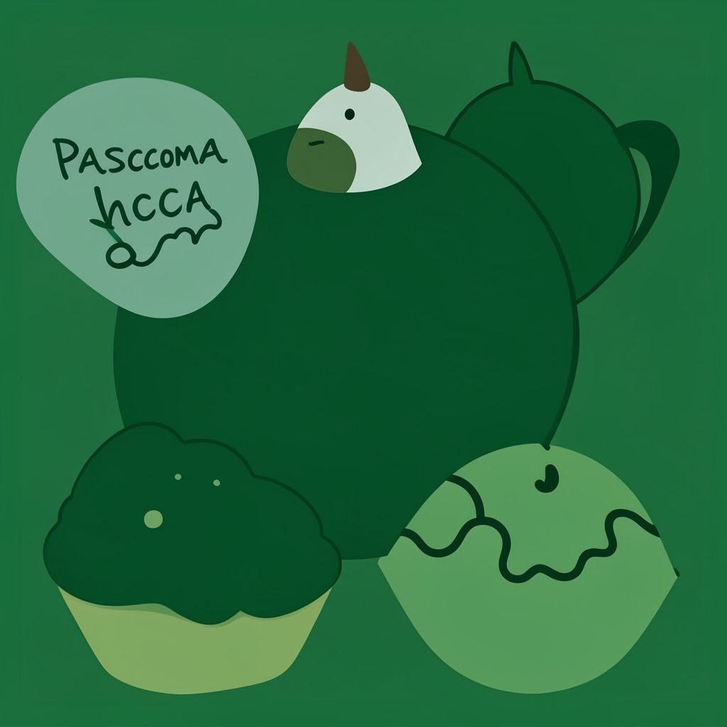 Ilustração vetorial plana em tons terrosos e dourados de um avental de cozinha pendurado ao lado de uma tigela e colheres de pau, em composição suave.